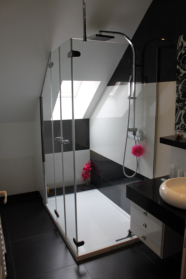 Cabine de douche sur mesure