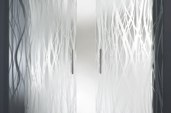 Porte en verre
