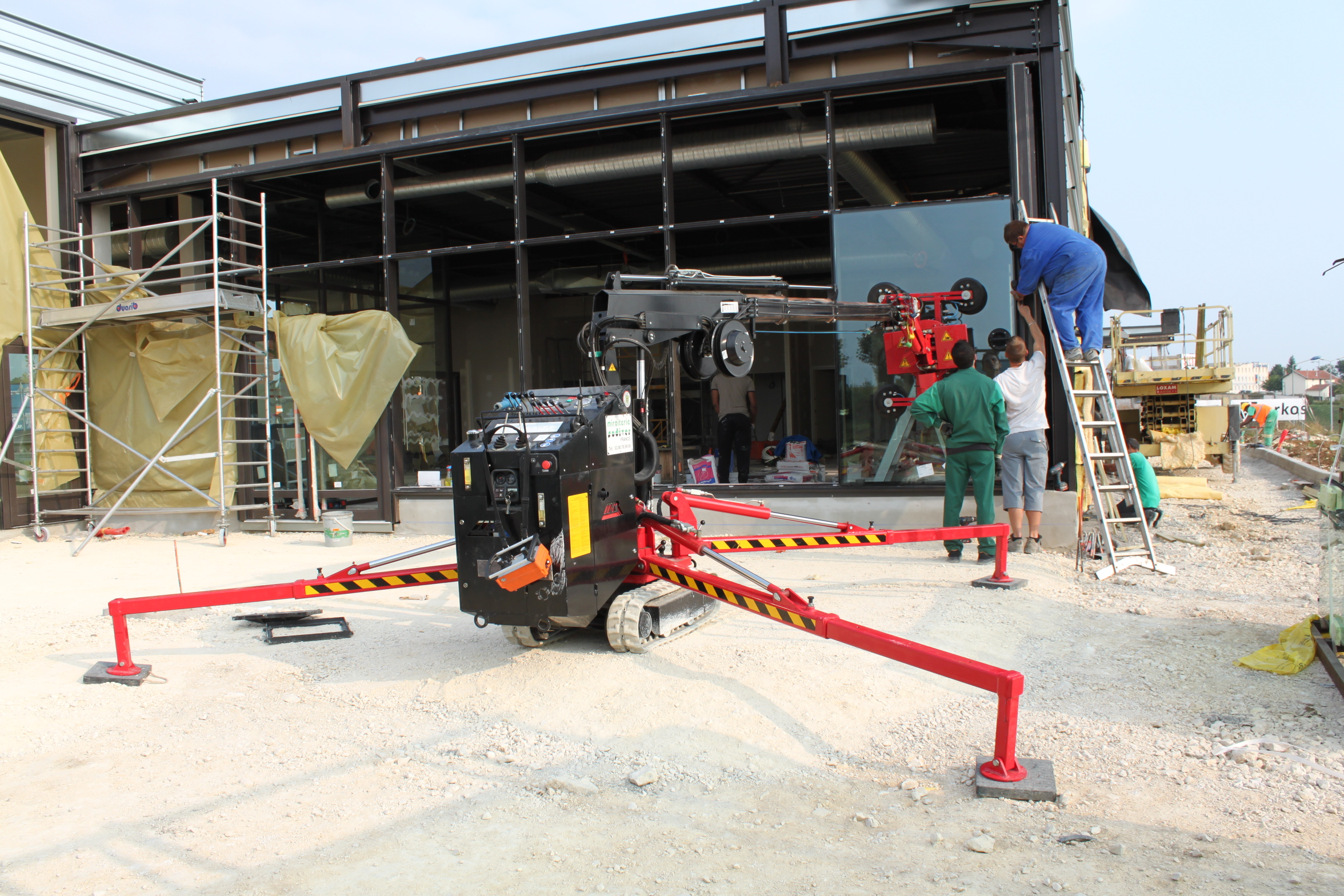 Pose de double vitrage